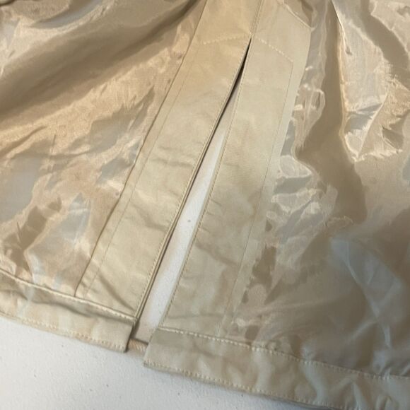 Jou Jou For Versona Women’s Hooded Jacket Cream Lightweight Windbreaker Parka XL - Picture 11 of 11